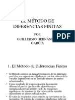 Metodo de Diferencias Finitas