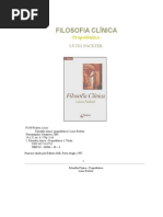 Filosofia Clínica