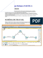 TP Routage Statique Packet Tracer