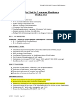 Lummus Shutdown October-2014 Job List