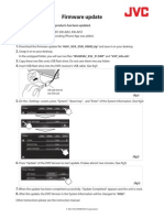 Firmware Update KW-AV61 Series