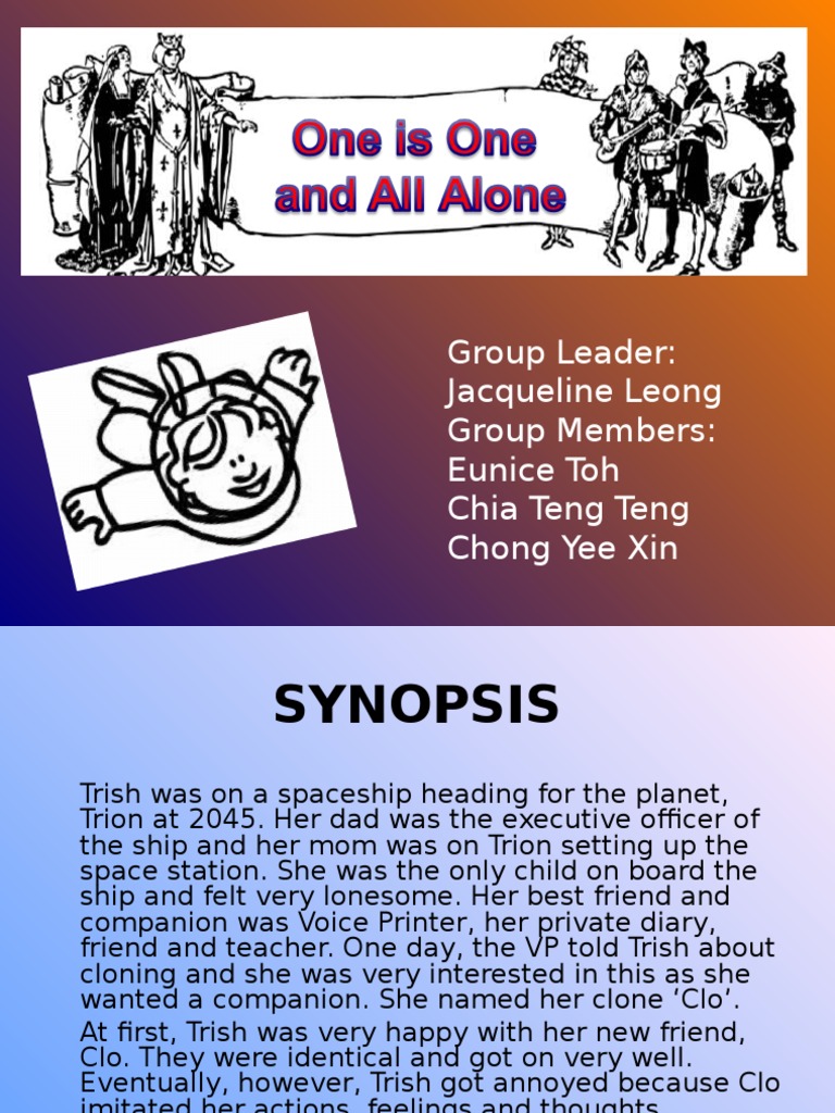 English One Is One and All Alone | PDF | Psychological Concepts