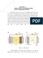 Chapter - 1 Introduction To Paper Battery