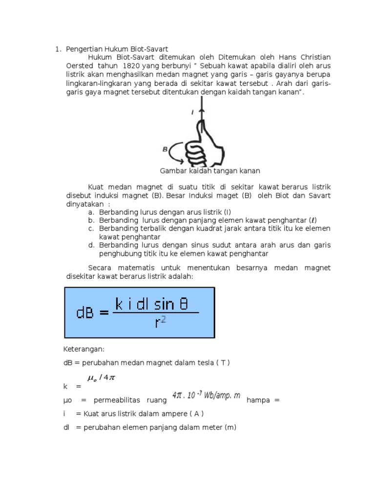 Pengertian Hukum Biot