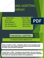 Paradigma Auditing Bank Syariah