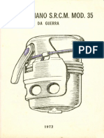 Bomba A Mano S.R.C.M. Mod. 35 Da Guerra - 1972