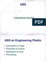 Abs An Engineering Plastic