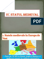 Vi. IV. Statul Medieval