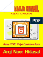 Belajar HTML Kelas Ringan