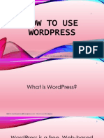 The Basics of Wordpress