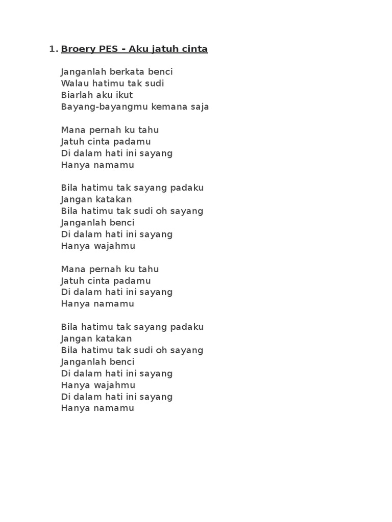 Lagu Tulis Pdf