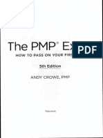 The PMP Exam by Andy Crowe - 5th Edition - Gift For All PMP Students