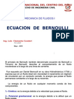 Ecuacion de Bernoulli