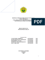 Contoh Proposal PKM-K Lolos Dikti