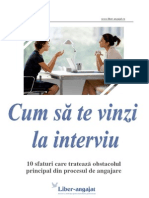 Cum Sa Te Vinzi La Interviu