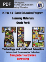 ICT-Computer Hardware Servicing 7&8 LM