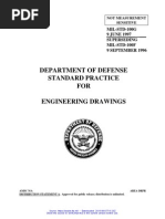 Engineering Drawings (S/S by Asme-Y14.100, Asme-Y14.24, Asme-Y14.35m, and Asme-14.34m)