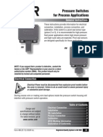 Pressure Switches for Process Applications Gi496