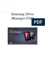 KOR - Samsung Drive Manager FAQ Ver 2.5