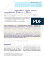 The anterior temporal lobes support residual comprehension in Wernicke’s aphasia