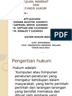 Sistem Hukum Indonesia 1