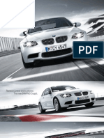 BMW m3 Coupe Catalogue