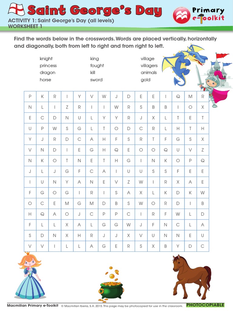 Saint George | PDF | Vocabulary | Teaching And Learning