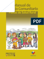 Manual de Trabajo Comunitario Postas de Salud Rural