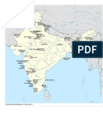 Location of World Heritage Sites Within India