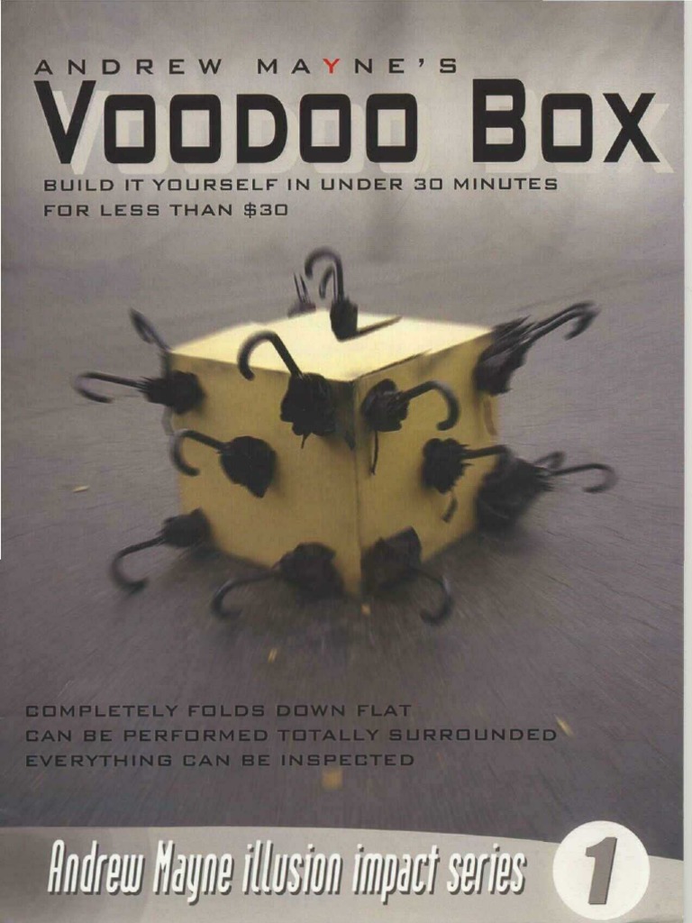 Build Your Own Voodoo Box Illusion | PDF | Magic (Illusion)
