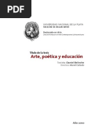 Arte, Poética y Educación | PDF | Platón | Imitación