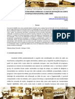 Educação Vadiagem e Discursos Juridicos