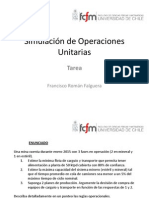 Tarea Simulaci N de Operaciones Unitarias Francisco Rom N