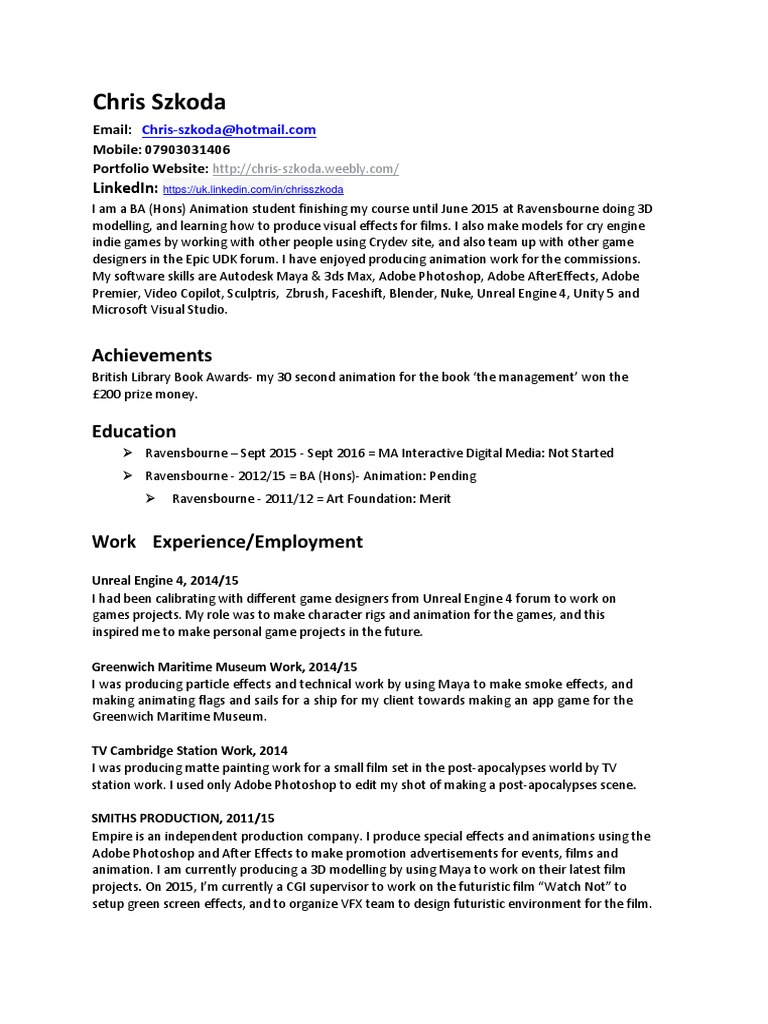 Free curriculum vitae for nurses image