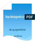 Mapa Metalogenetico Peru --- Jorge Acosta 2013 Proexplo