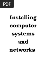 Download Install Computer Systems and Networks by Marlene G Padigos SN267970170 doc pdf