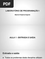 Lab I - Aula 1