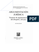 Argumentación Jurídica - Eduardo Galindo Sifuentes