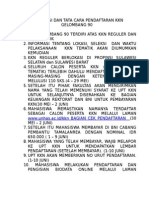 Informasi Dan Tata Cara Pendaftaran Kkn Gelombang 90