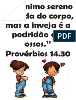 Provérbios 14.30 - visual