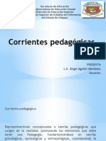 Corrientes Pedagógicas