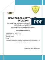 UNIVERSIDAD CENTRAL DEL ECUADOR Radiación PDF