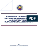 Handbook on Typology Outcomes (CHED)