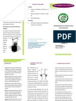 Mantenimiento Letrina de Hoyo Seco