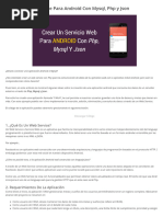 Download Crear Un WebService Para Android Con Mysql Php y Json by JamesRevelo SN267980350 doc pdf