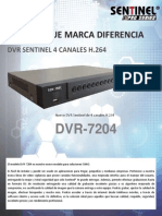 DVR 7204 Sentinel PDF