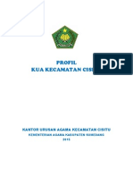 Download PROFIL KANTOR URUSAN AGAMA                                                                                                                    KECAMATAN CISITU KABUPATEN SUMEDANGpdf by cisitukua SN267982217 doc pdf