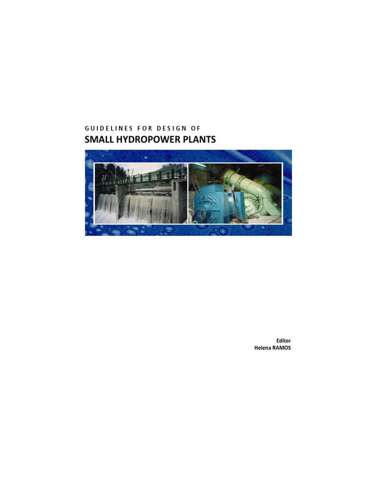Guidelines For Design of Small Hydropower Plants | PDF ...