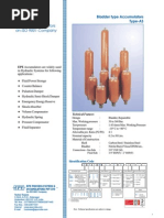 Bladder Accumulators - A4 - Nov 09