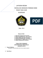 Laporan Resmi Semsol Suspensi Kel 4